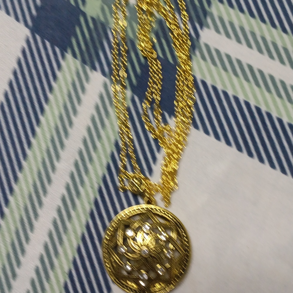 Goldstone  Vintage Unisex Necklace